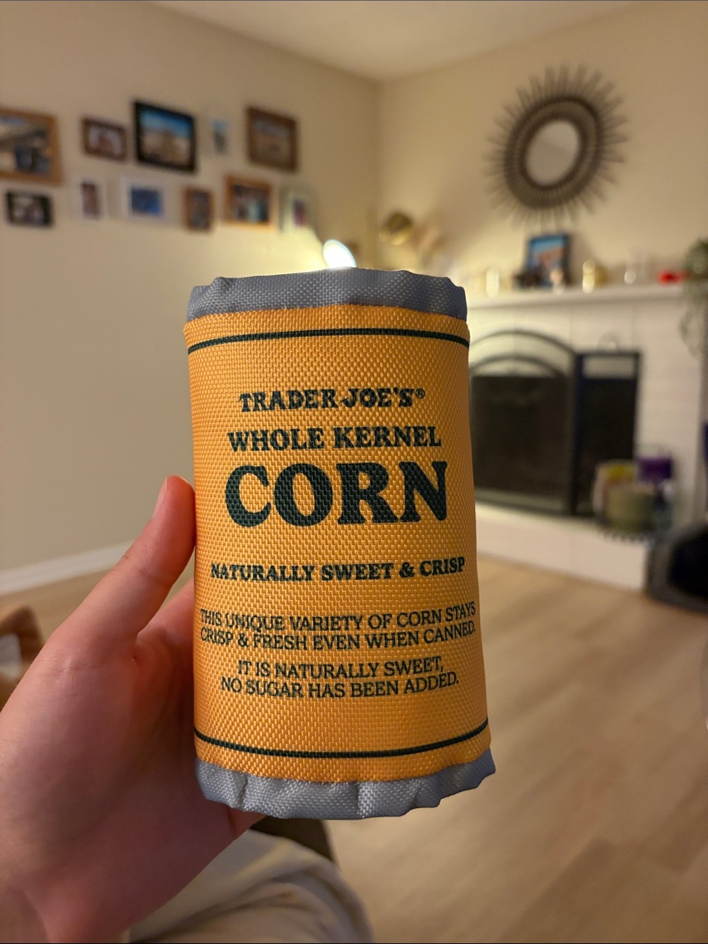 Trader Joe’s Corn Dog Plush Squeaky Toy